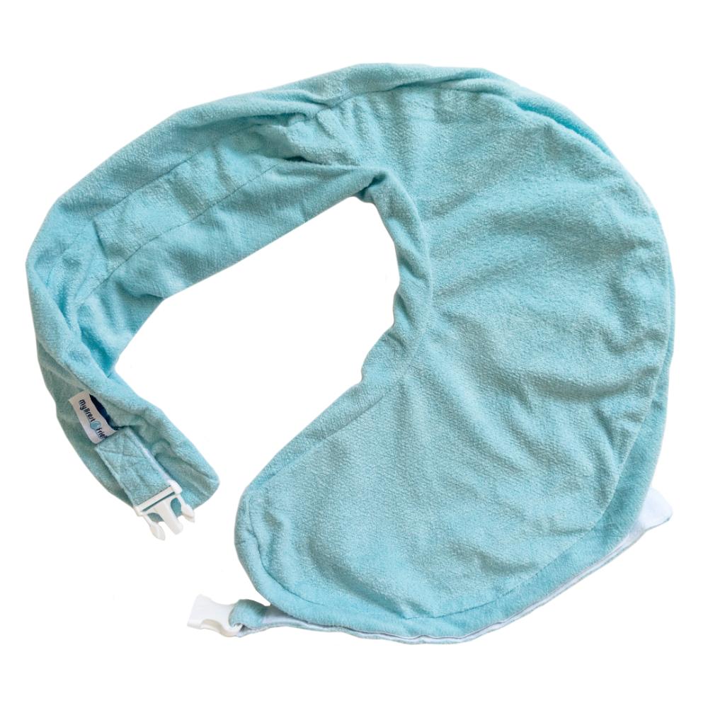 ماي برست فرند - غطاء وسادة الرضاعة ديلوكس - أزرق مائي