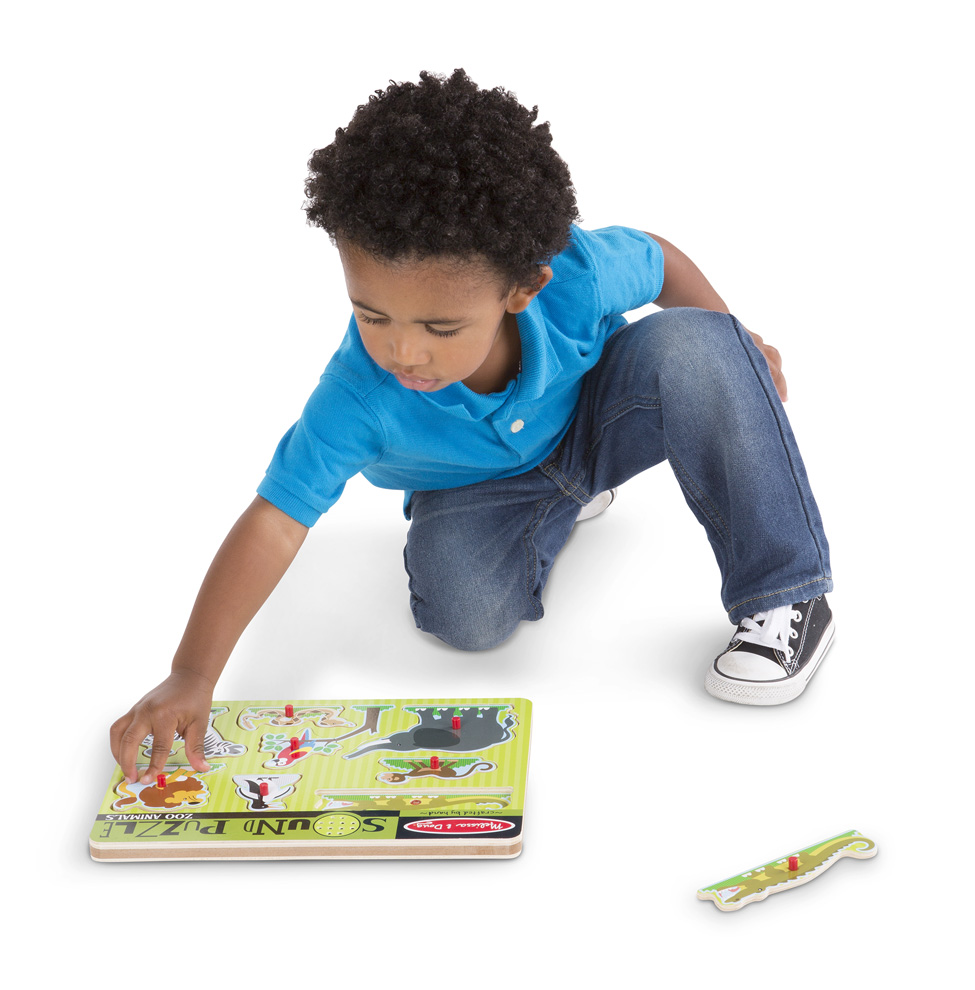 Melissa & Doug Zoo Animals Sound Puzzle