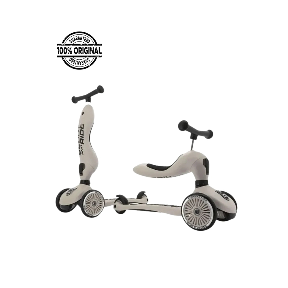 Scoot & Ride 2-in-1 Highwaykick 1 Scooter – Ash