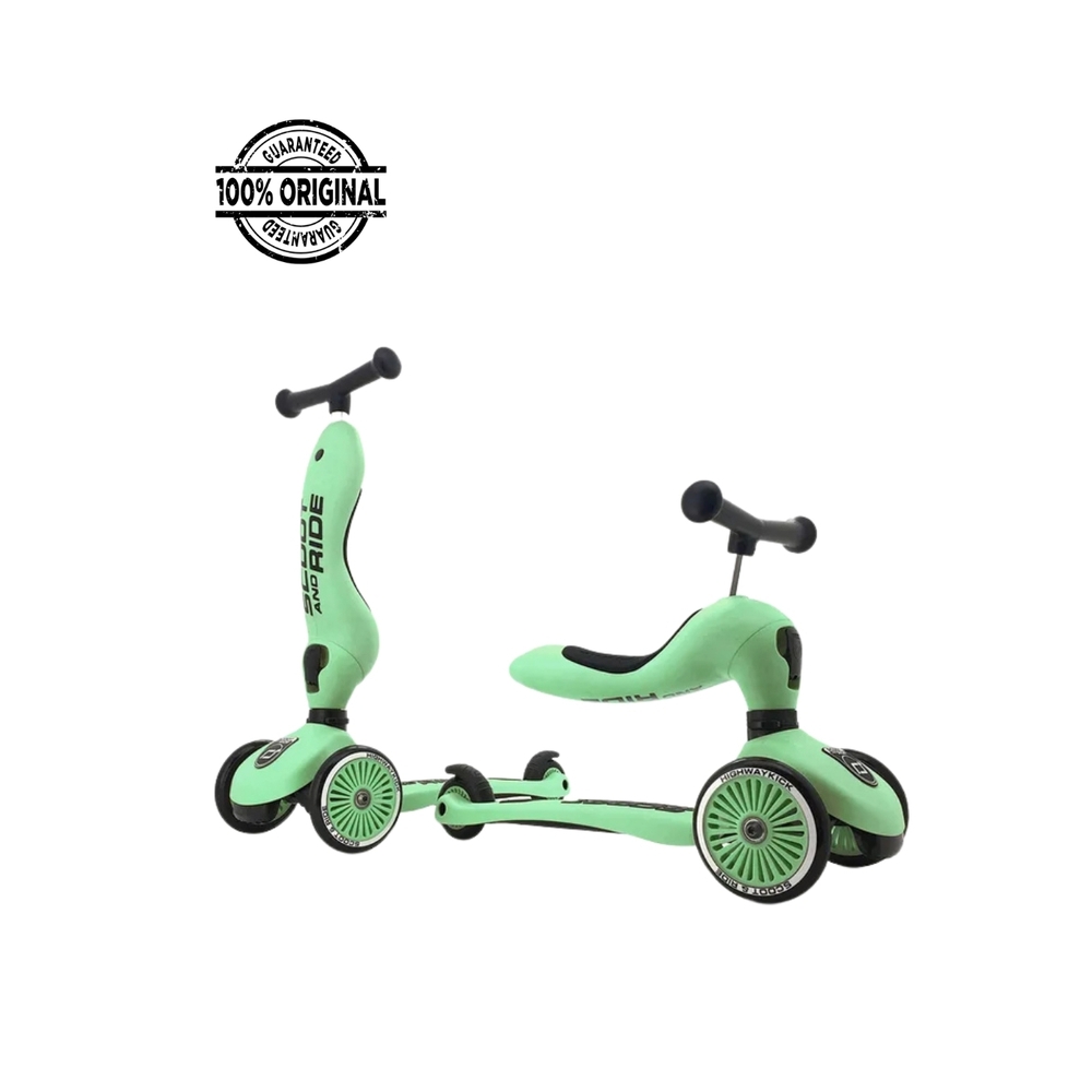 Scoot & Ride - 2-in-1 Scooter Highwaykick 1 - Kiwi