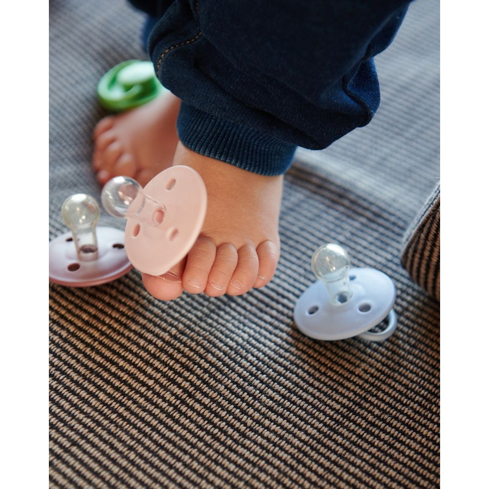 Mininor - Round Pacifier Silicone - 6M+ - Little Lamb