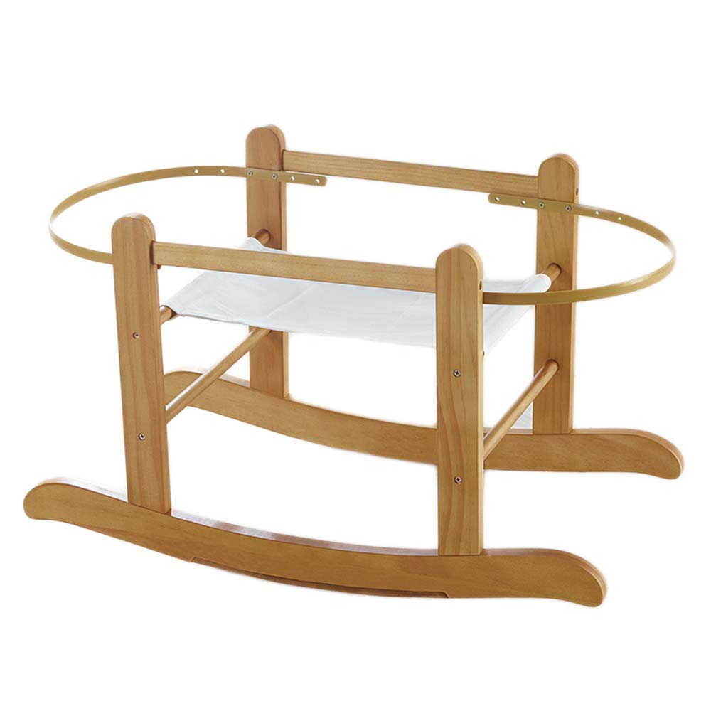 Kinder Valley Little Gem Moses Basket Rocking Stand Country Pine