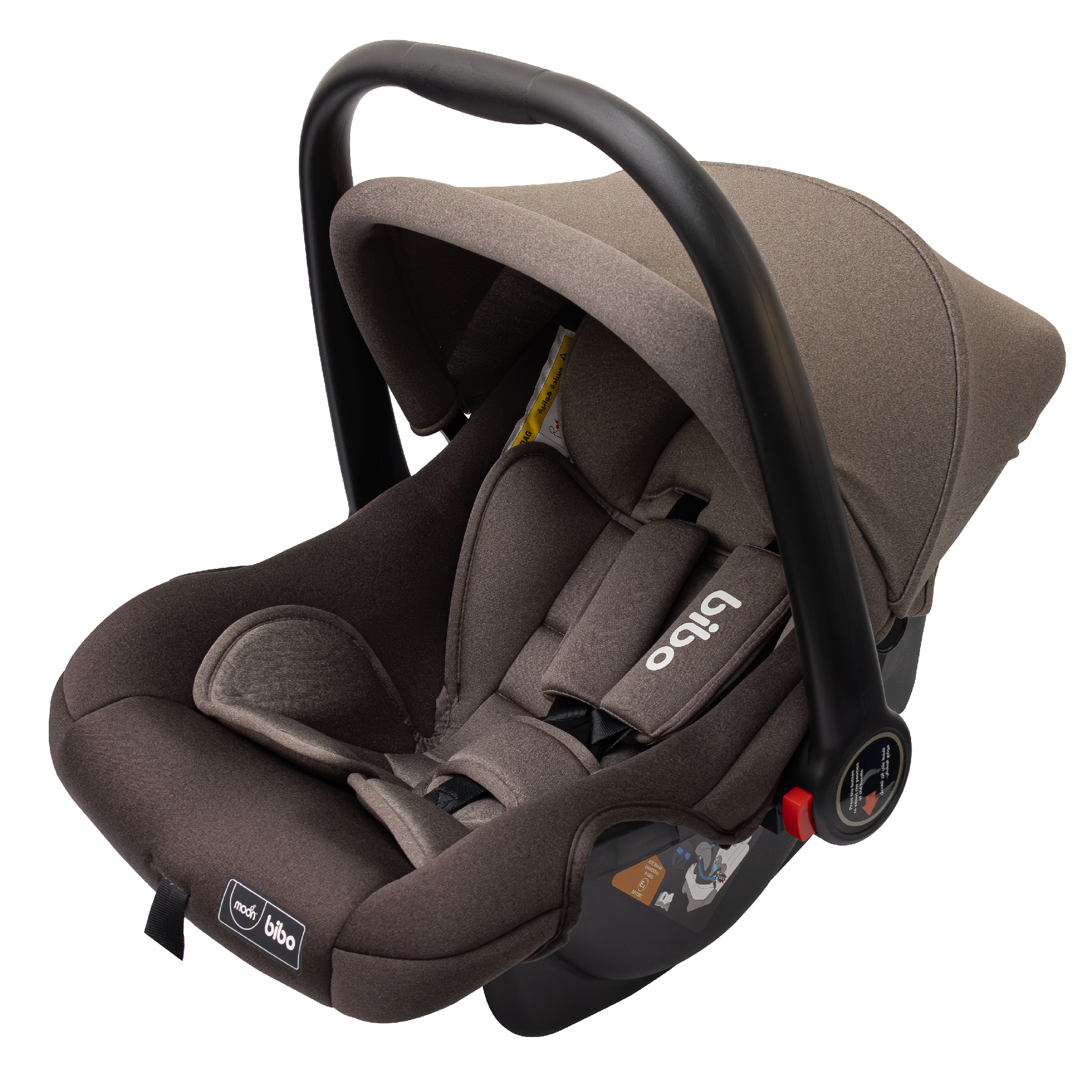 Moon - Bibo Baby Car Seat - Brown