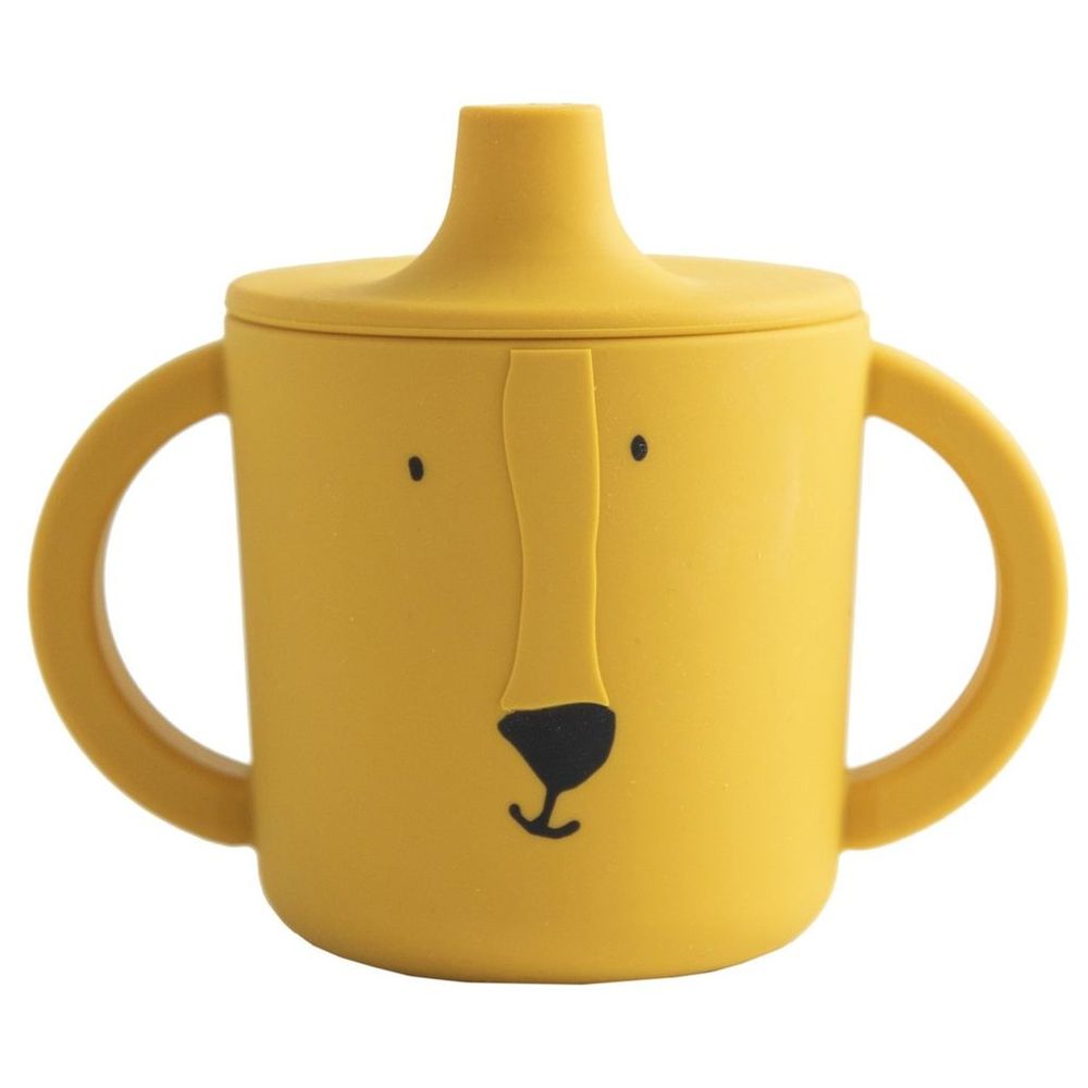 Trixie - Silicone Sippy Cup With Handles - Mr. Lion - 200ml