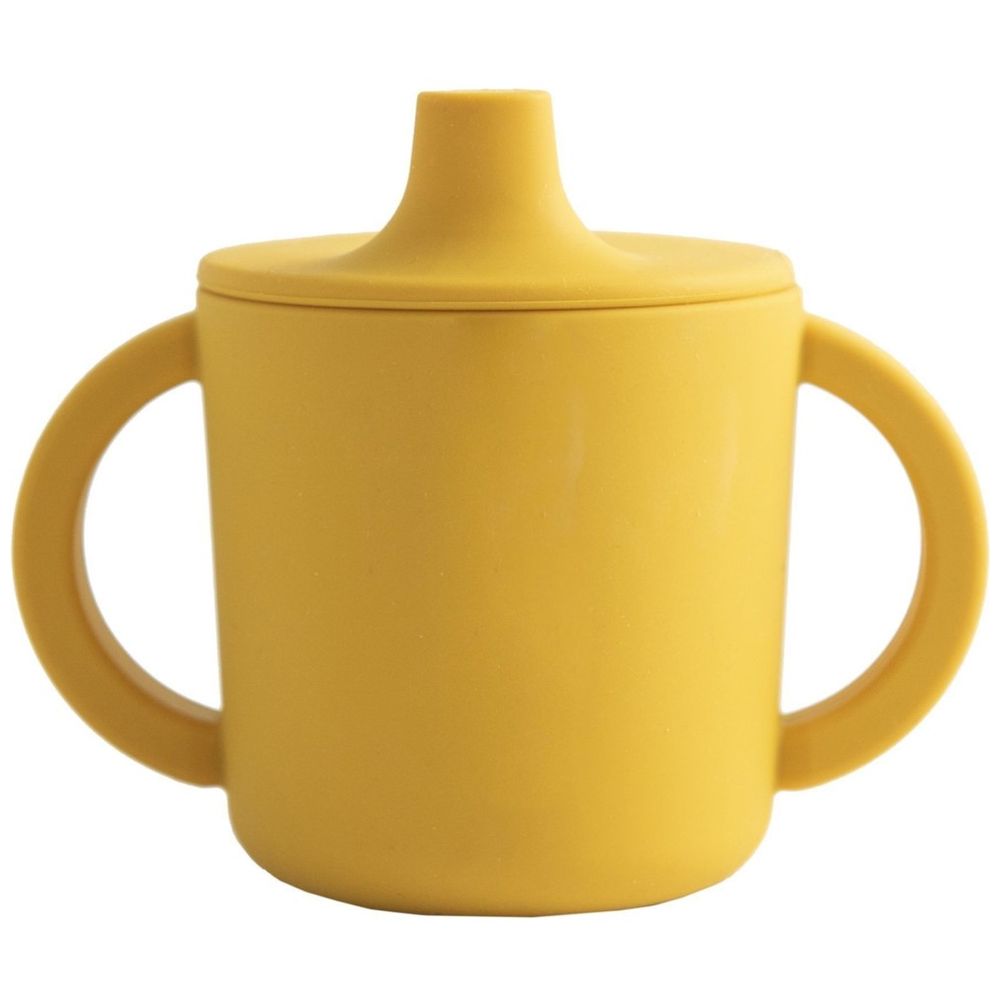 Trixie - Silicone Sippy Cup With Handles - Mr. Lion - 200ml