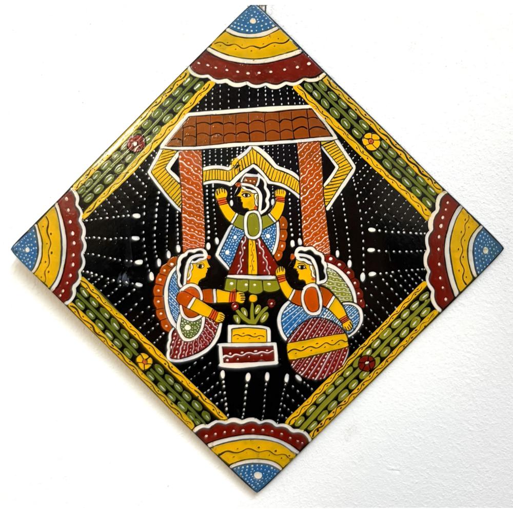 Kaf Craft - Wall Painting - 15x15Cm