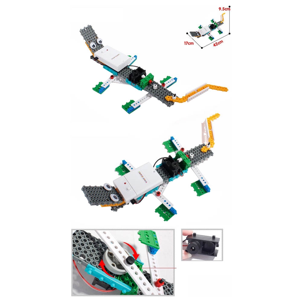 Mindset - 12-in-1 STEM Education Animal Building Blocks Kit