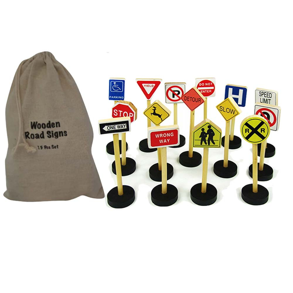 مايندست إشارات الطريق الخشبية