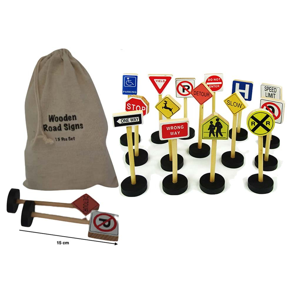 مايندست إشارات الطريق الخشبية