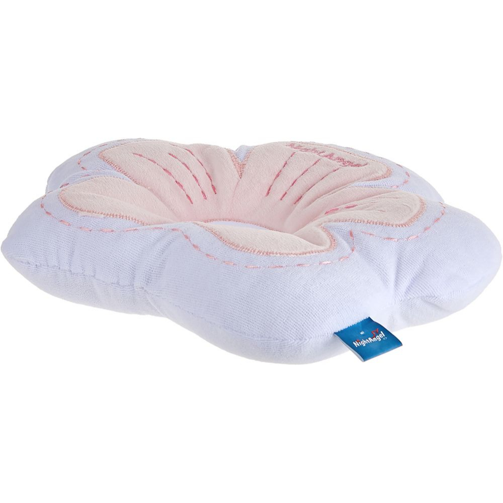 Night Angel - Cloud Baby Pillow - Newborn Head Shape & Neck Care -Pink
