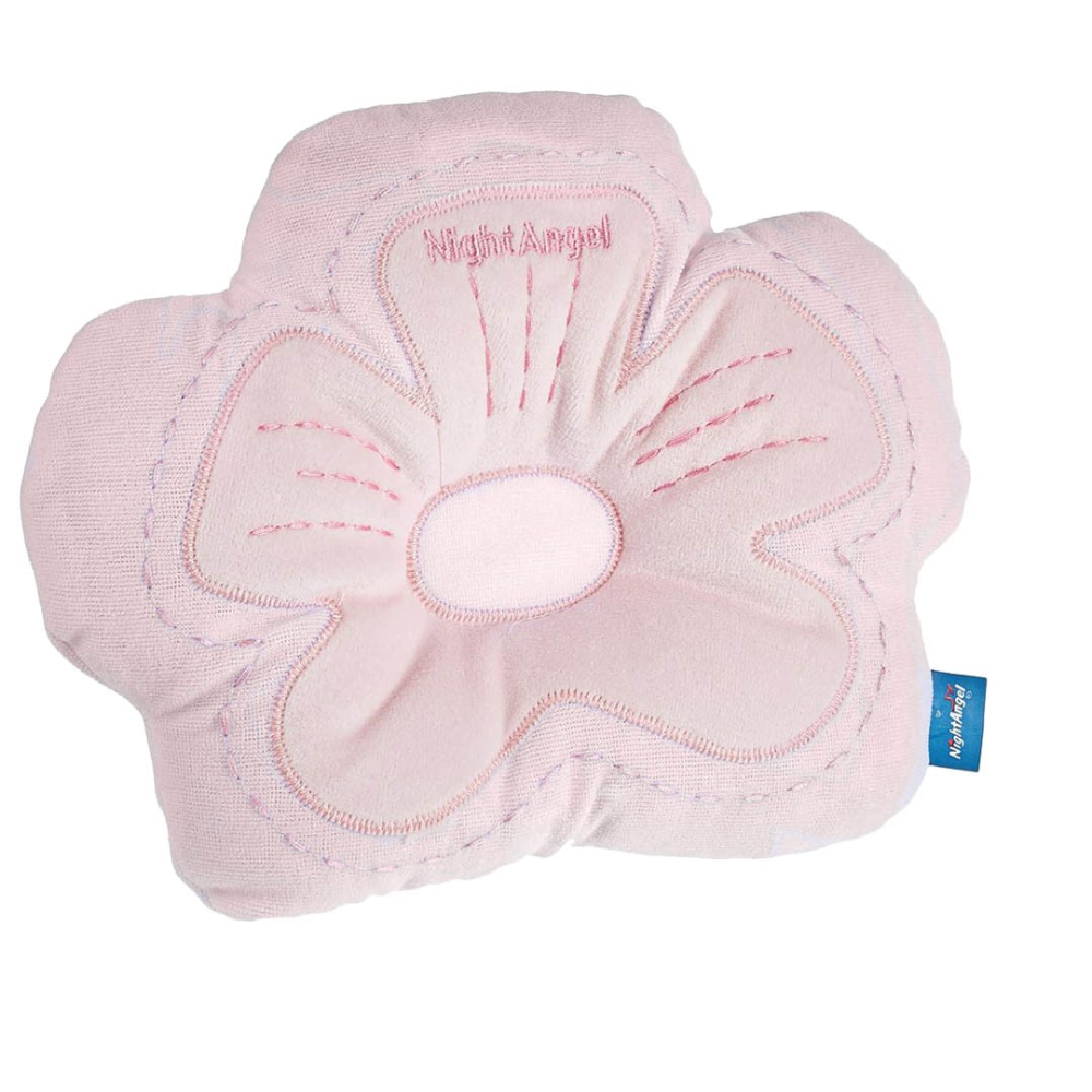 Night Angel - Cloud Baby Pillow - Newborn Head Shape & Neck Care -Pink