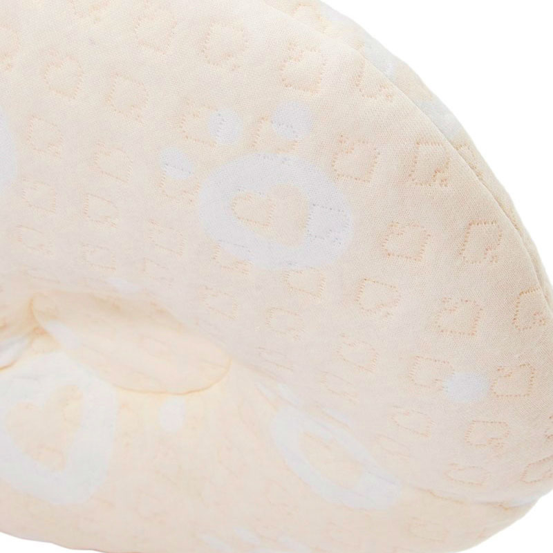 Night Angel - Paw Heart Infant Pillow - Newborn Flat Head & Neck Care - Pink