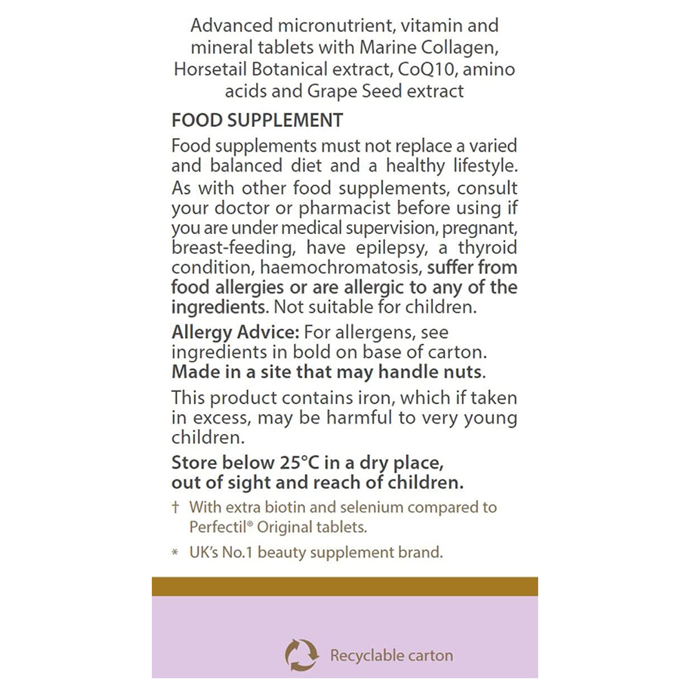 Vitabiotics Perfectil Plus Hair 60 Tabs