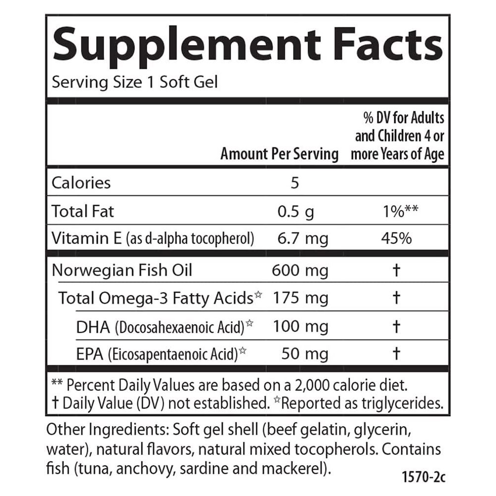 Carlson - Kids Chewable DHA 60 Soft Gels