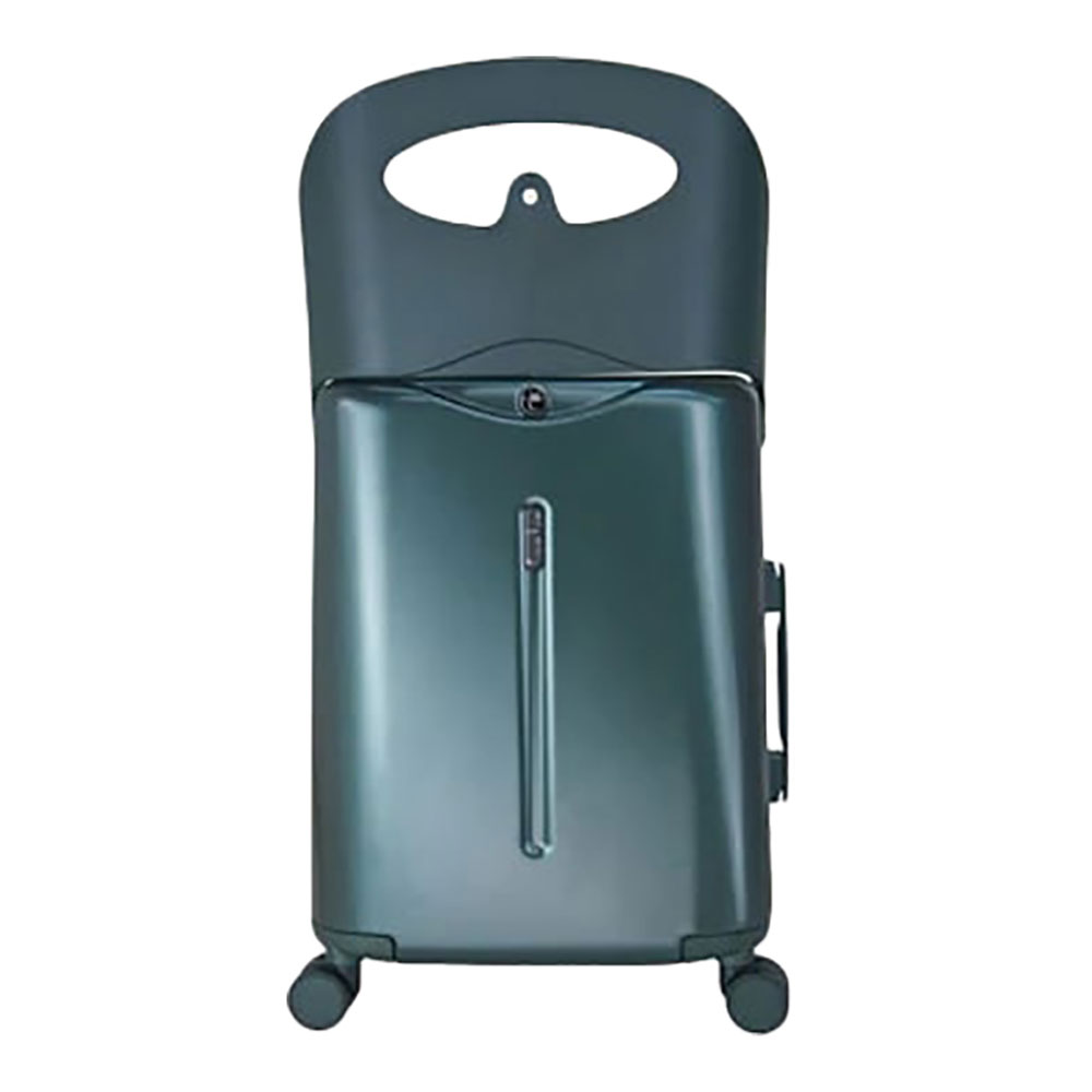 Miamily - Carry-On Luggage Trolley Bag - 18-Inch - Forest Green