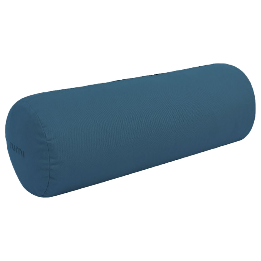 Rumi Earth - Yoga Cotton Bolster Round - Indigo