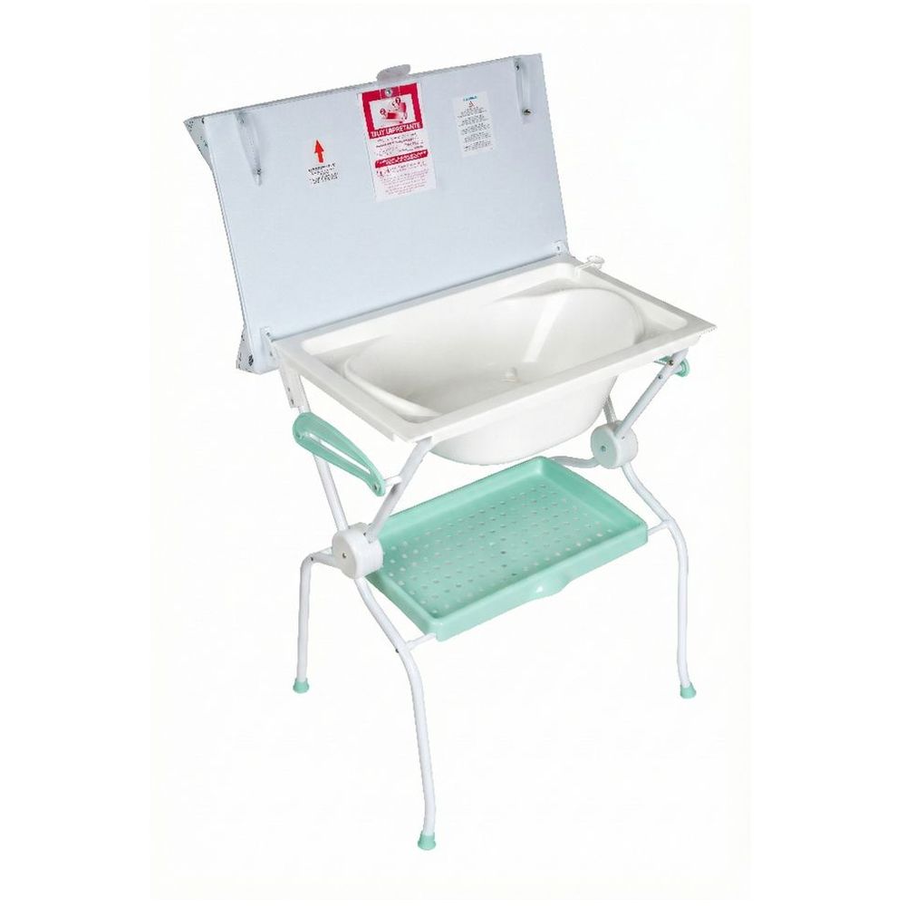 Plastimyr Standing Bath & Changing Table - Tipys Blue (Exclusive)