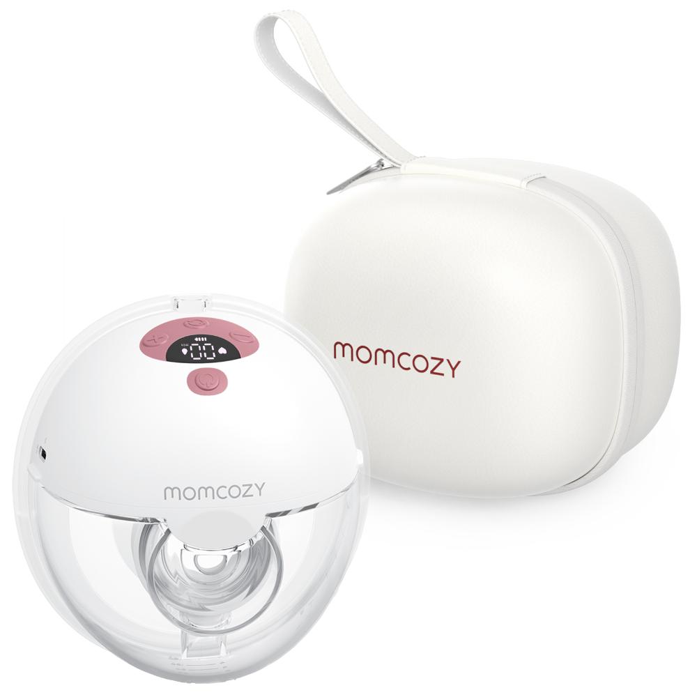 Momcozy - Wearable Double Breast Pump M5 Set - Maroon
