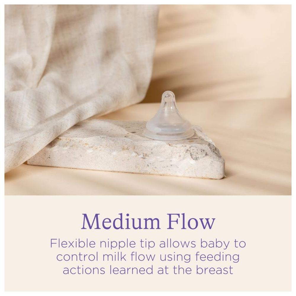 Lansinoh - Naturalwavetm Medium Flow Teats - Pack of 2