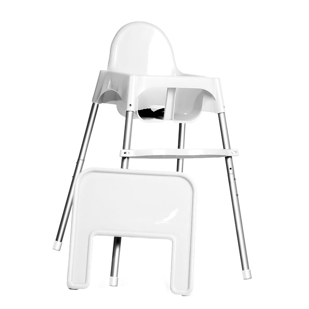 Teknum High Chair With Removable Tray - White