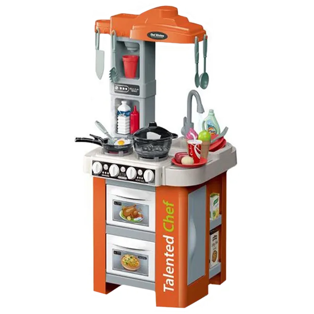 Little Learners - Talented Chef - Simulation Electric Kitchen Set with Light & Music