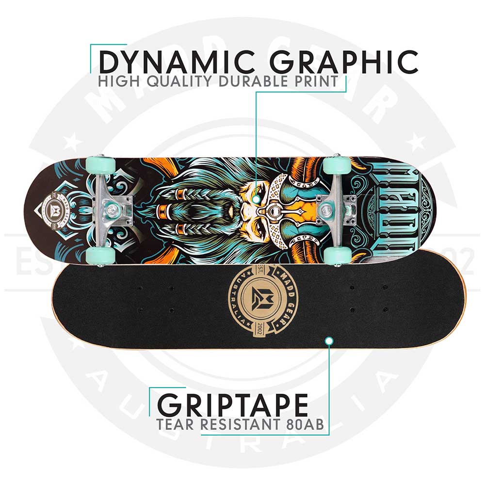 Madd Gear - 31-inch Conquer Mid Skateboard