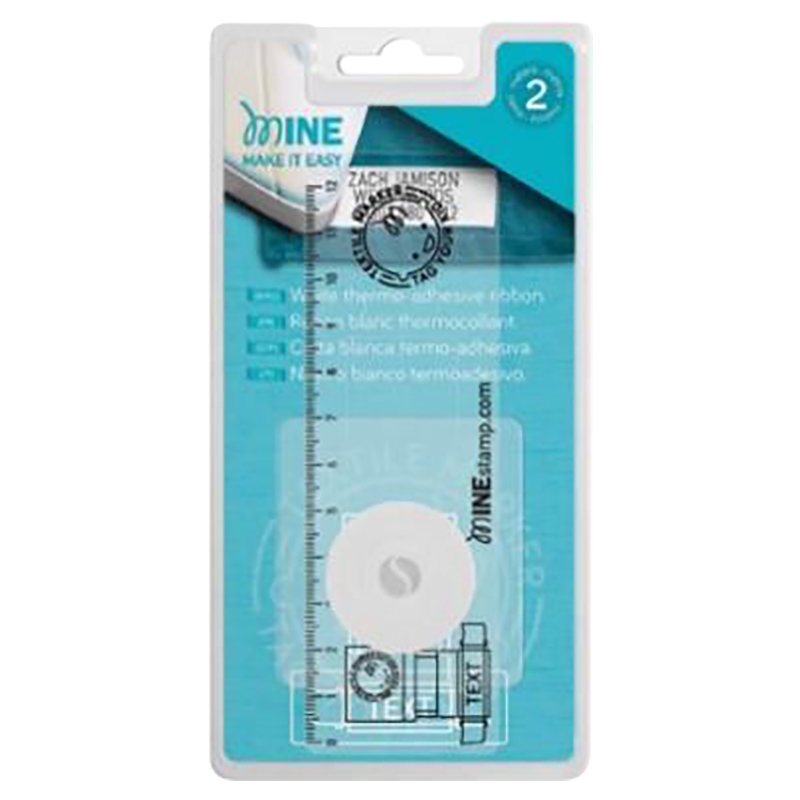 Mine Stamp - Centering Ruler With 2m Iron On Tape