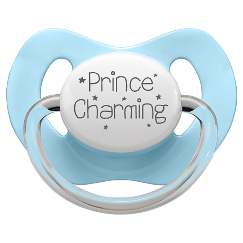 LittleMICO - Prince Charming Pacifier - 0-6M - Blue