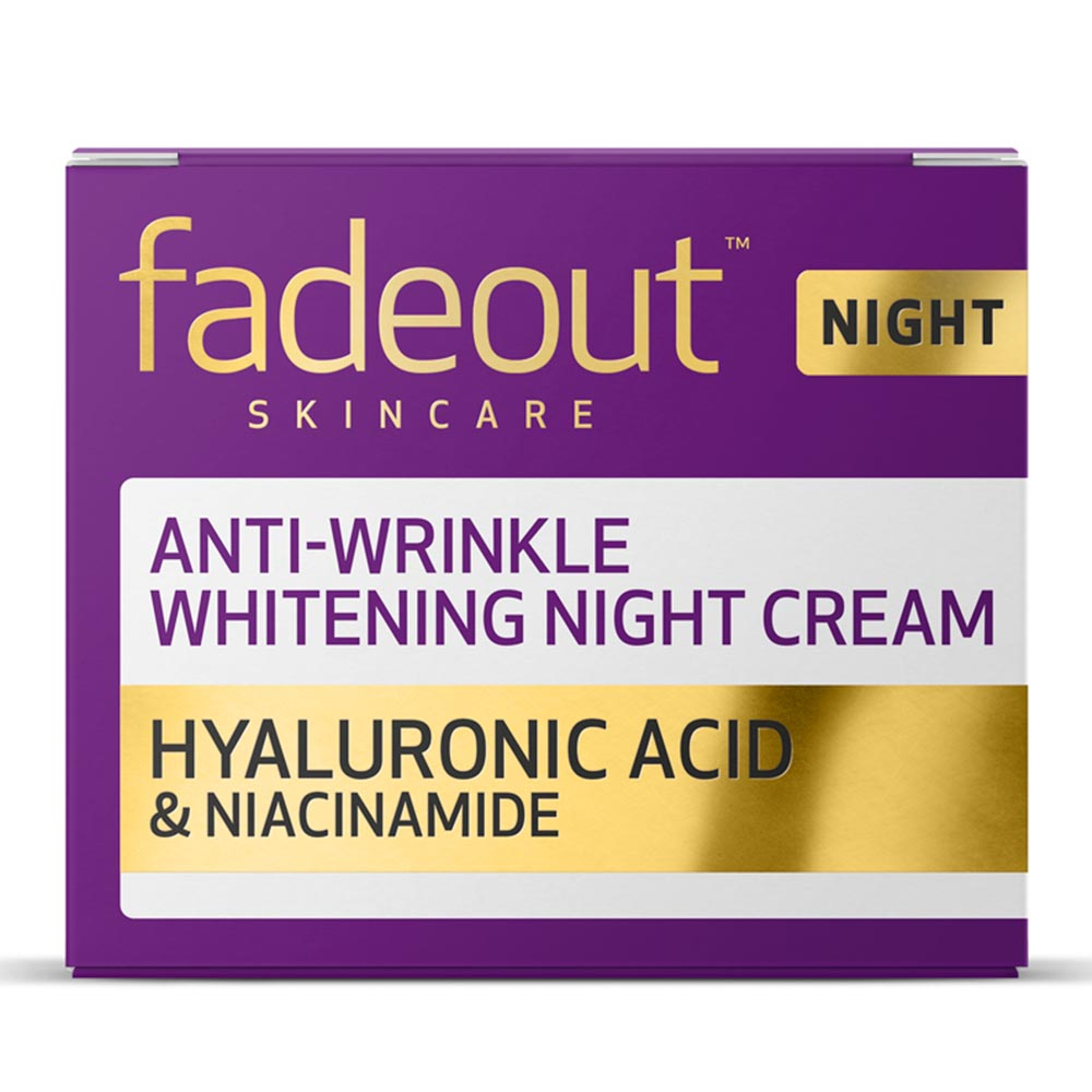 Fade Out Anti-Wrinkle Whitening Night Cream 50ml
