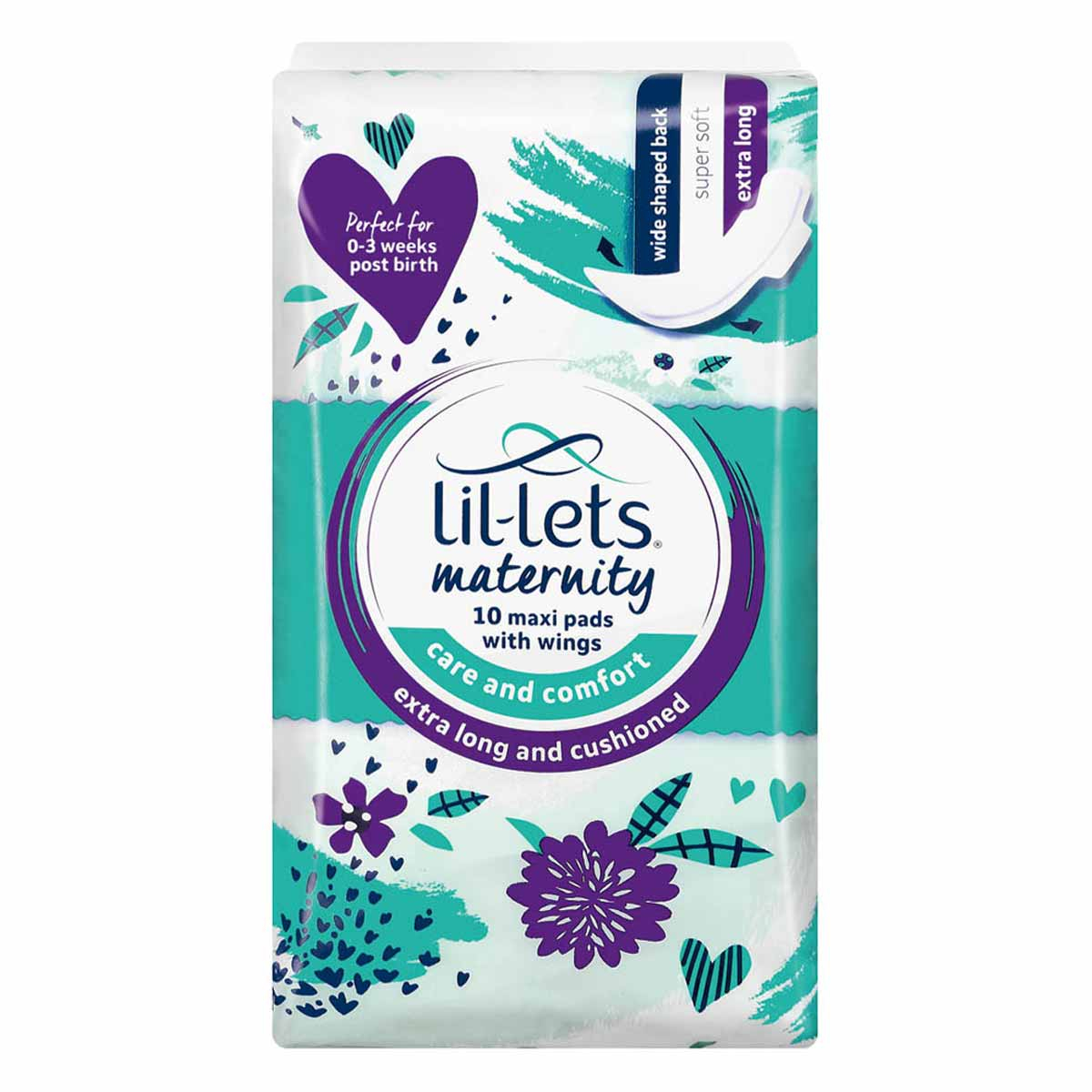 Lil-lets - Maxi Maternity Pads - Pack of 10