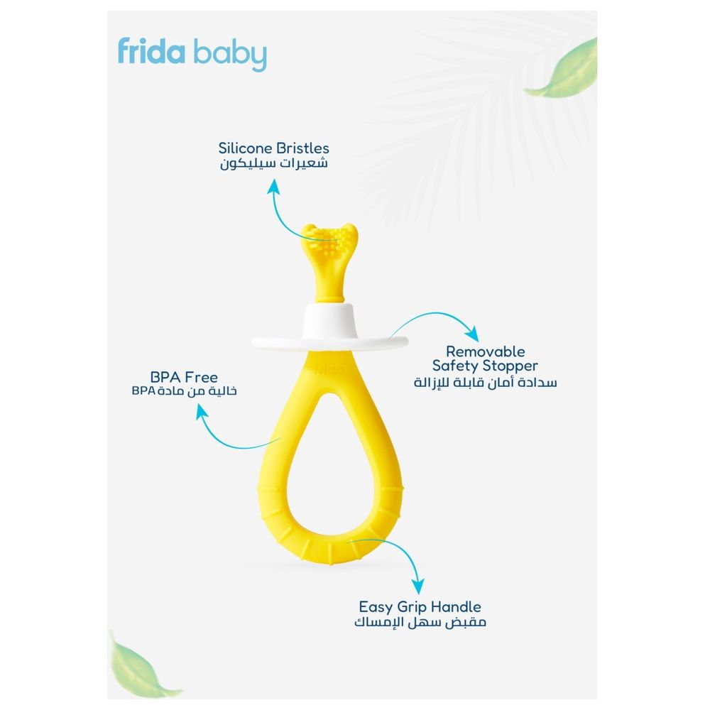 Fridababy - Grow-With-Me Toothbrush Set BPA-Free - Soft Bristles