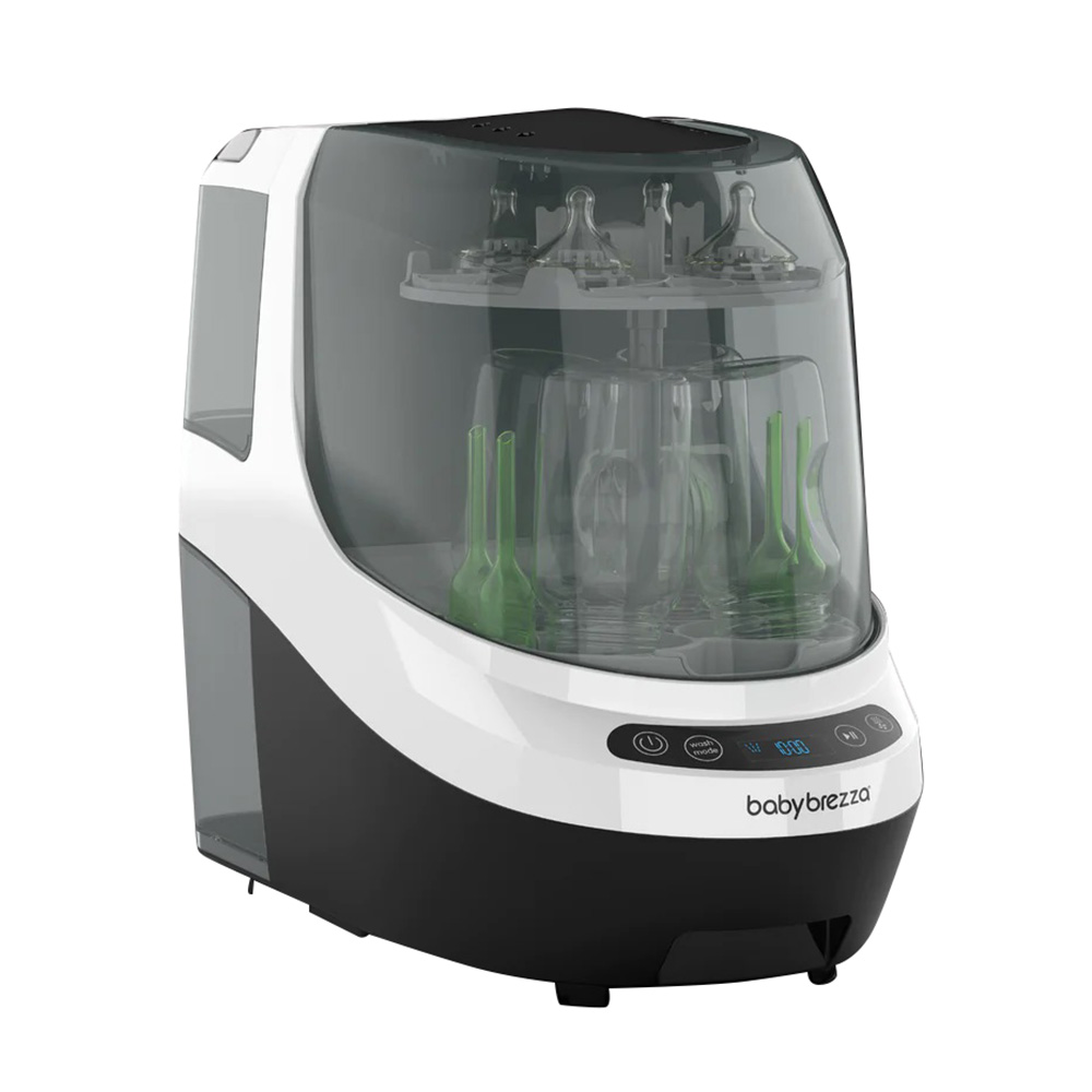 Baby Brezza Ultimate Feeding System- Pro Advanced Formula Dispenser And Bottle Washer Pro - Slate Edition