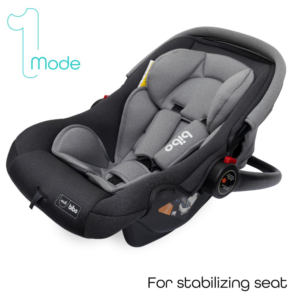 Moon Bibo Baby Car Seat - Grey