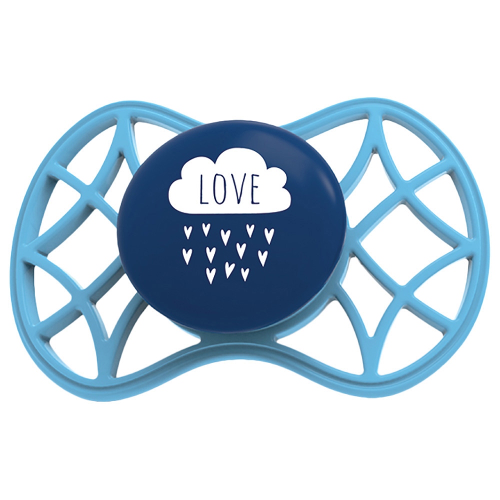 Nuvita - Orthodontic Soother with Stericover - 6M+ - Cobalt