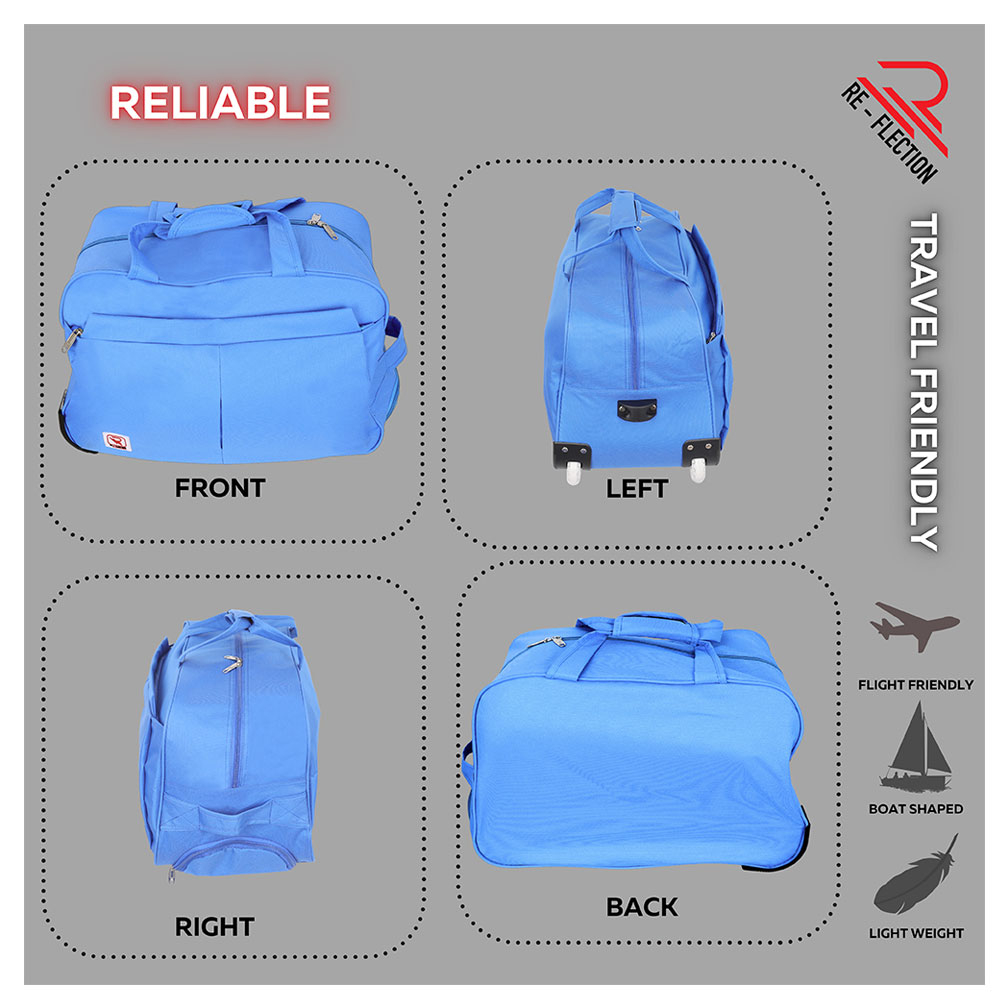 Re-Flection - Boat Shape Trolley - 63cm - Blue