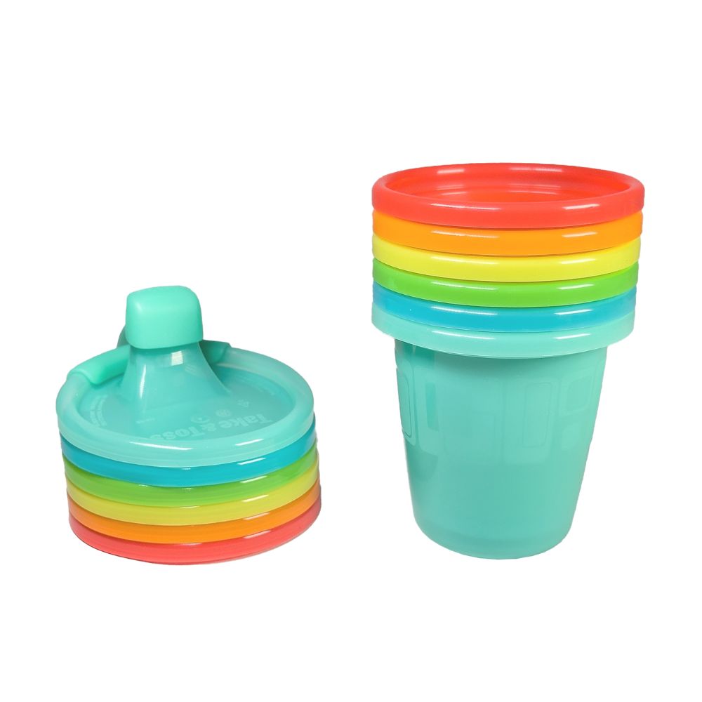 The First Years - Take & Toss Sippy Cups 7oz & Infant Spoons