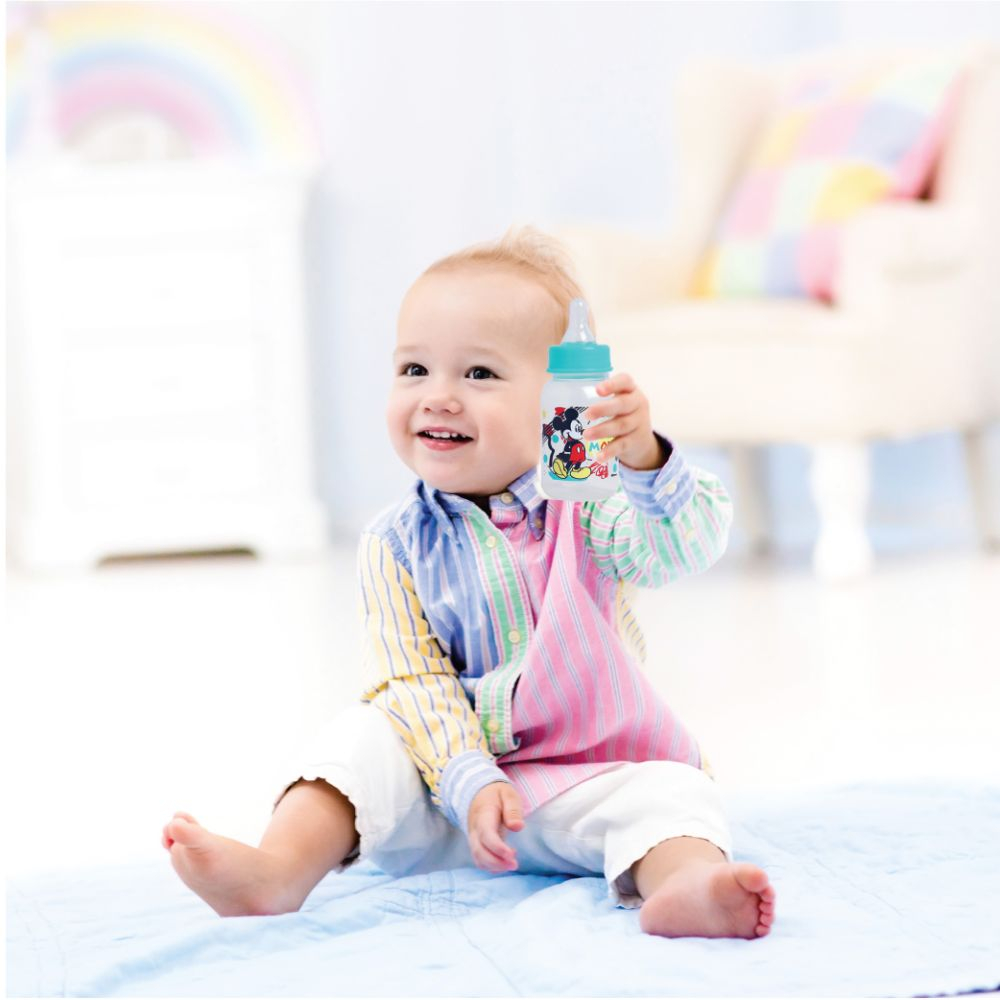 Disney - 5oz Standard Baby Feeding Bottle - Teal
