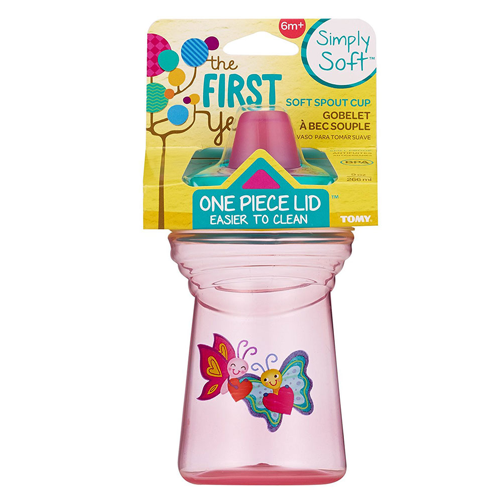 The First Years Soft Spout Sippy Cup - Pink