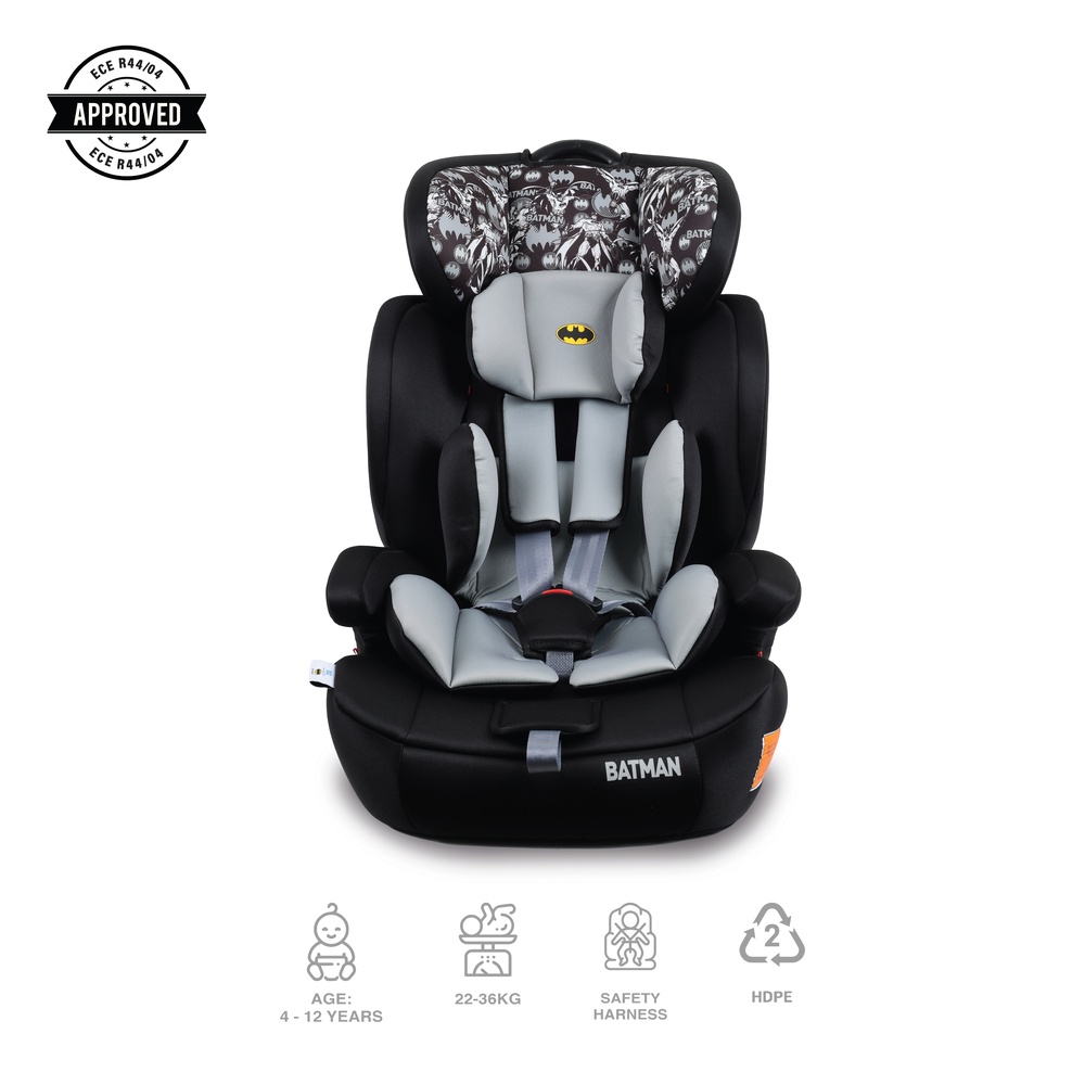 Warner Bros. - 3-in-1 Dc Comics Batman Car Seat with Booster Seat