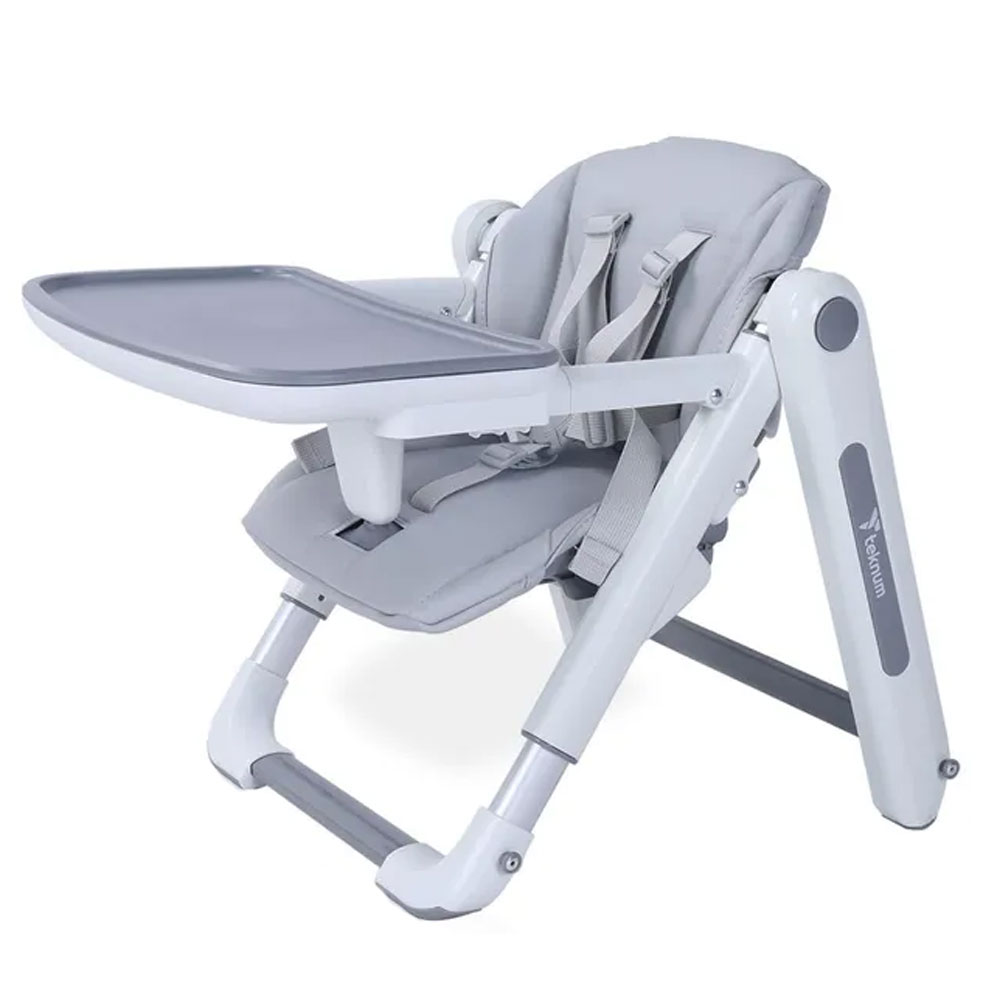 Teknum 3-in-1 Kids Foldable Dining Booster Chair - Grey
