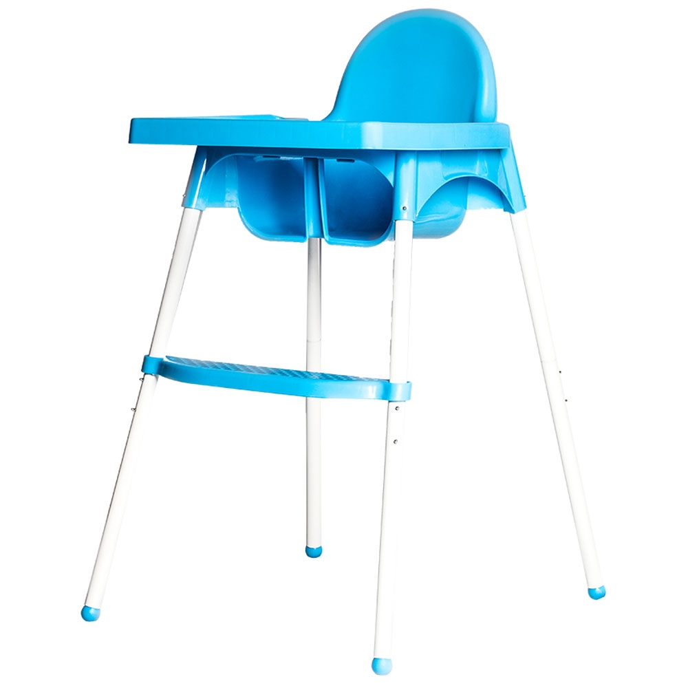 Teknum High Chair With Removable Tray - Blue