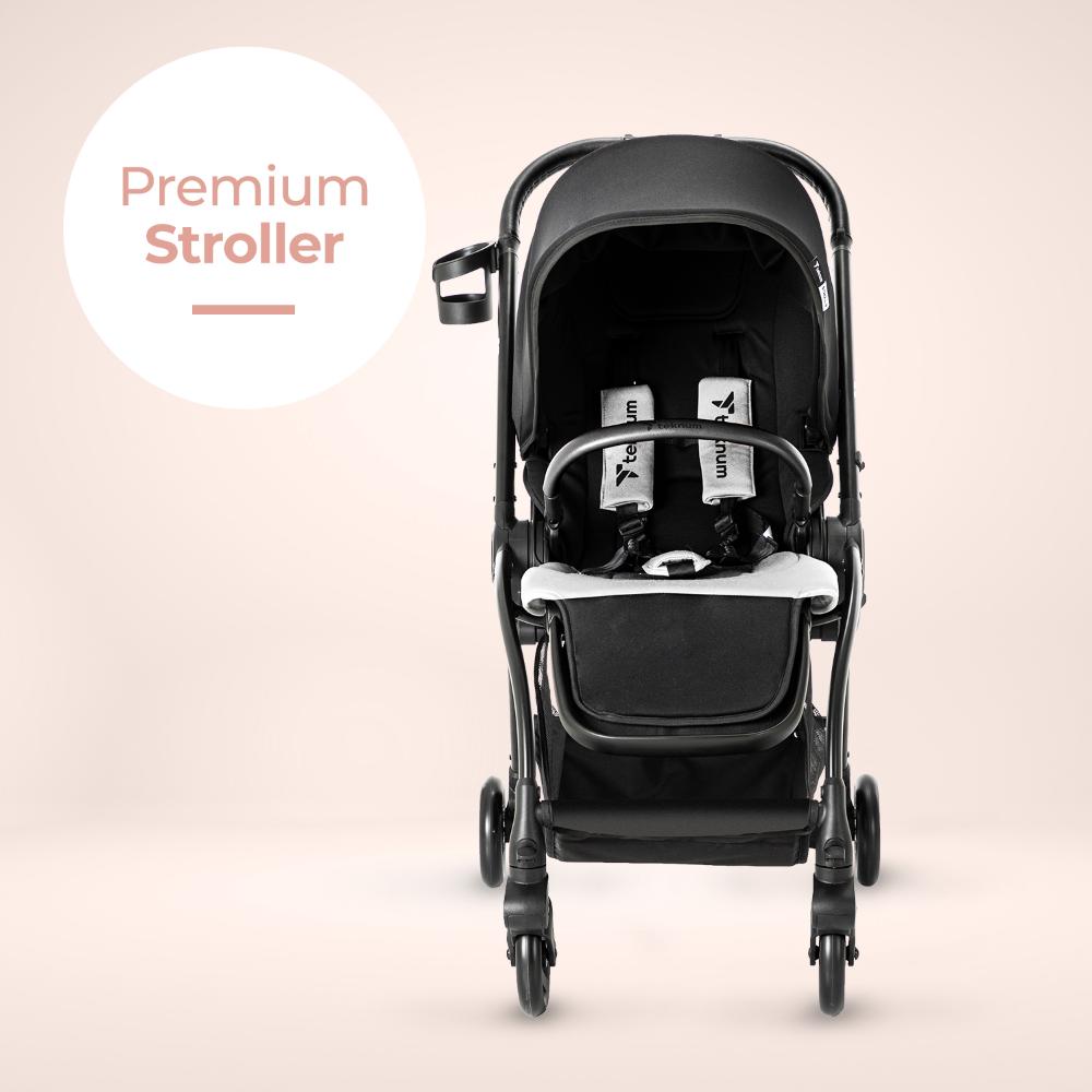 Teknum - Stroll 2 Travel Stroller - Grey
