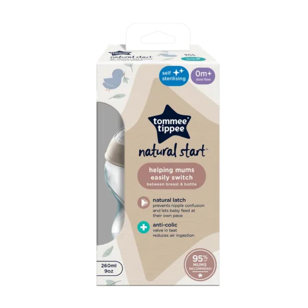 تومي تيبي - رضّاعة بوند ذاتية التعقيم - 260 مل