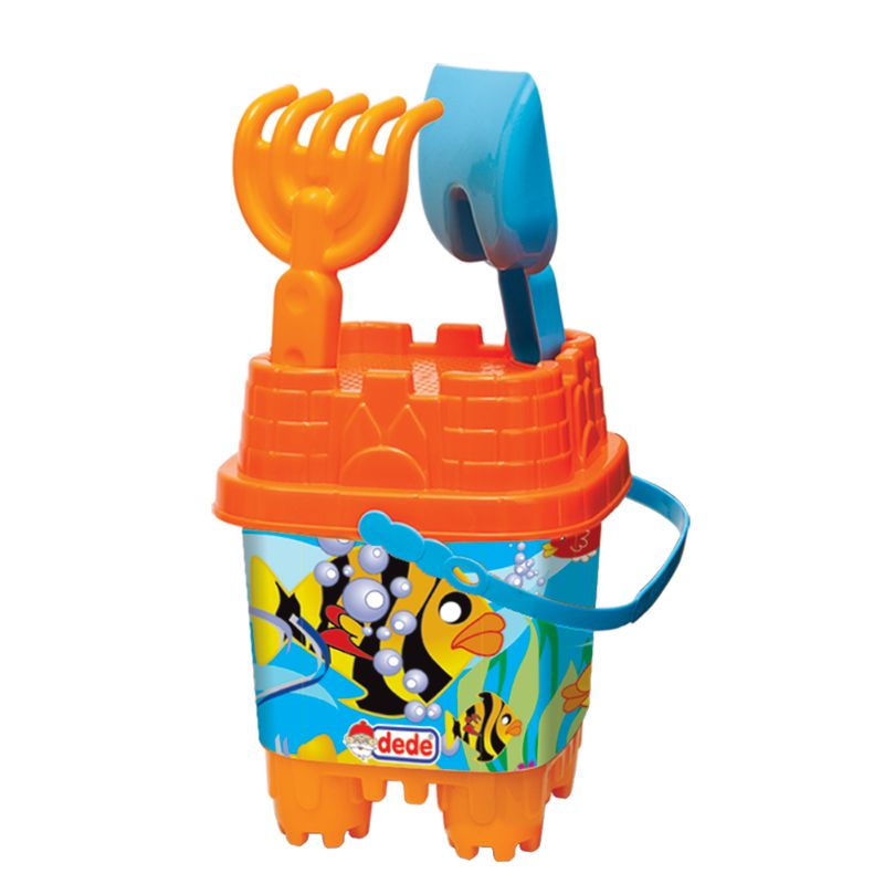 Dede - Beach Castle Bucket Set With Picture