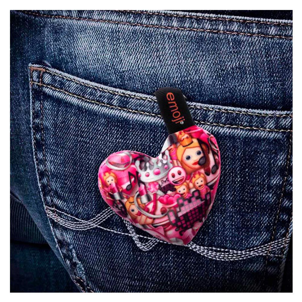 emoji - Keychain Total Heart - Violet