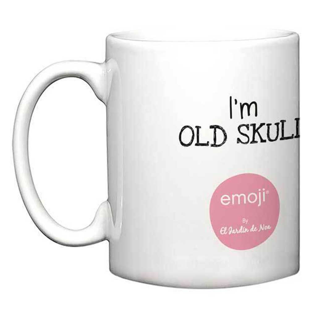 emoji - I'M Old Skull Noa Mug - White - 500ml