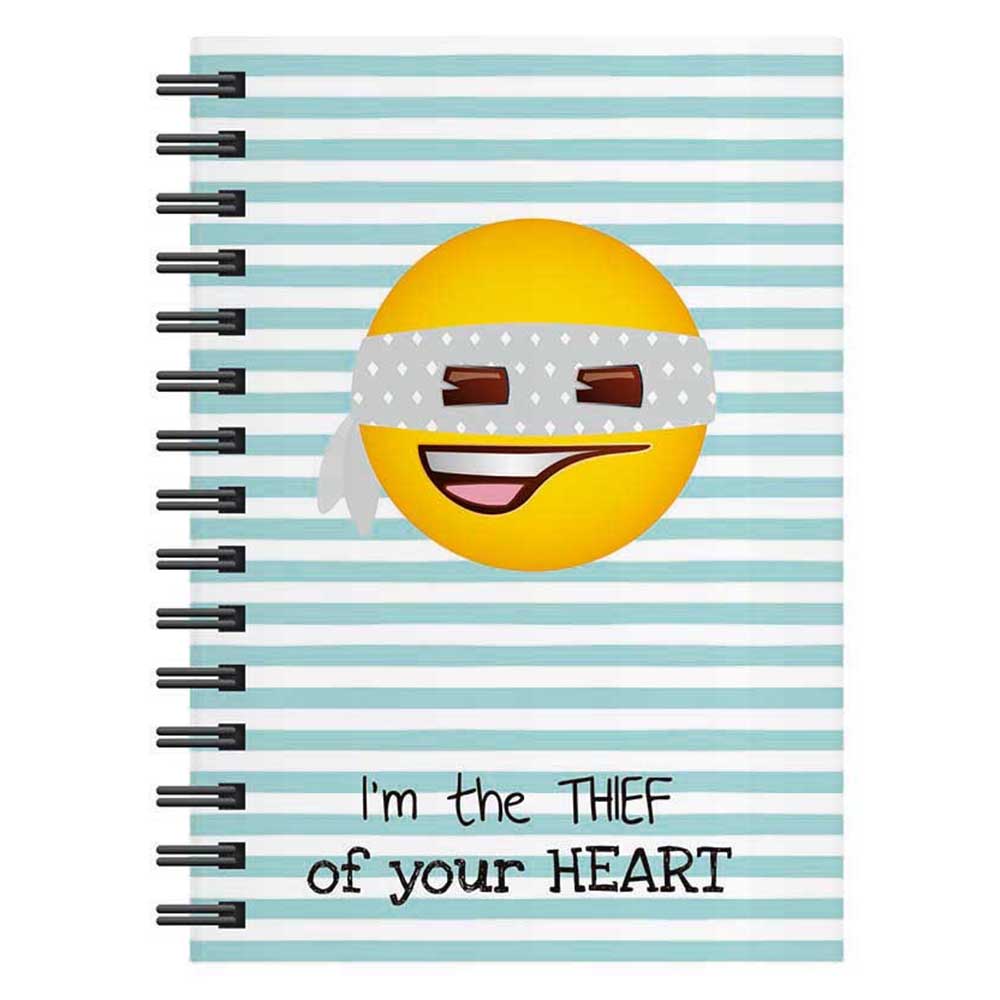 إيموجي - دفتر ملاحظات "أنا سارق قلبك" مقاس A5