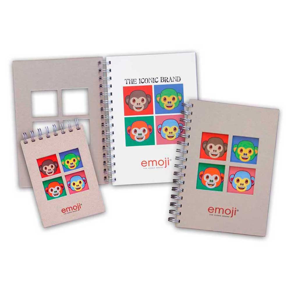 إيموجي - دفتر ملاحظات قردة وارهول مقاس A6