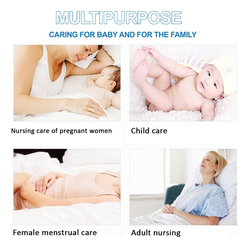 Star Babies - Disposable Changing Mats White 100Pcs with 1pc - Color May Vary - Kids Reusable Mask