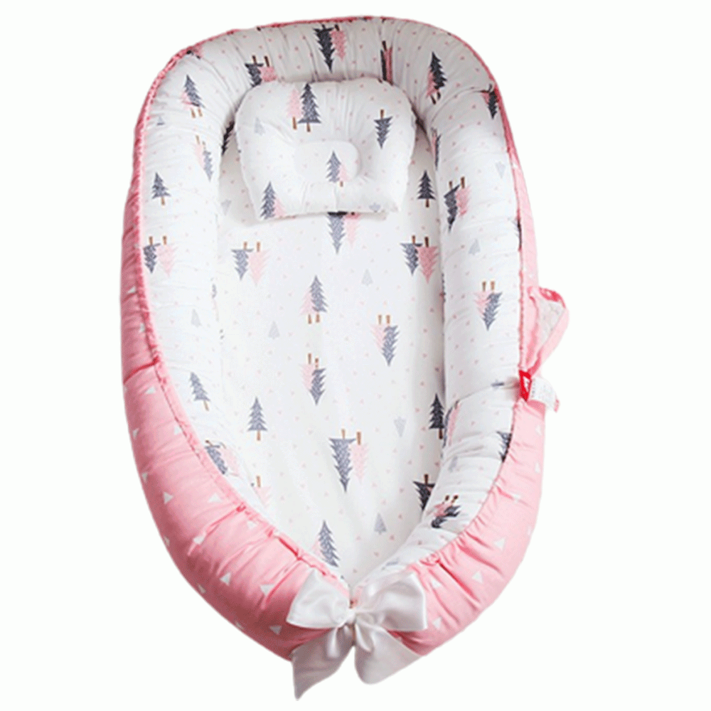 Star Babies Portable Lounger Sleeping Pod - Pink